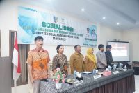 Asisten Administrasi Umum Sekretariat Daerah, Dr. Abdul Nazaruddin Maloho, secara resmi membuka kegiatan Sosialisasi Data Tunggal Sosial dan Ekonomi Nasional (DTSEN) yang digelar di RM Coconut Beach, dihadiri oleh narasumber dari Pusat Data dan Informasi Kesejahteraan Sosial (Pusdatin Kesos) Kementerian Sosial RI dan Badan Pusat Statistik (BPS) Provinsi Sulawesi Utara