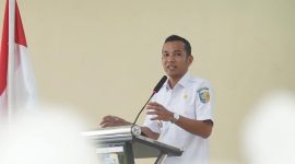 Wakil Bupati Boltara, Moh. Aditya Pontoh saat membuka secara resmi kegiatan Focus Group Discussion (FGD) Penyusunan Dokumen Rencana Penanggulangan Kemiskinan Daerah Tahun 2025, yang digelar di Aula Badan Perencanaan, Penelitian, dan Pengembangan Daerah (Bapelitbangda) Kabupaten Boltara 