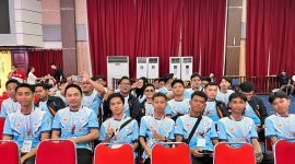 Kontingen ESI Boltara pada perhelatan Porprov Sulut ke XII Tahun 2025