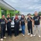 Mahasiswa Ekstensi Fakultas Hukum Universitas Ichsan Gorut Kelas Pengembangan Bolaang Mongondow Utara, dari Kiri Mardan, Fajri, Nhia, Eghi, Ipang, Awal. 