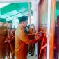 Bupati Boltara, Dr. Sirajudin Lasena didampingi oleh Wakil Bupati Boltara, Moh. Aditya Pontoh meresmikan Gedung Posyandu Melati Desa Talaga, Kecamatan Bolangitang Barat. 