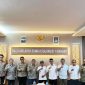 Bupati Boltara, Dr. Sirajudin Lasena bersama Sangadi Bolangitang II Desmon Pua, didampingi oleh Camat, Kadis dan Sekretaris PUTR audensi dengan Kepala Balai Wilayah Sungai (BWS) Sulawesi I, Ir. Sugeng Harianto beserta jajaran di kantor BWS Sulawesi I Manado