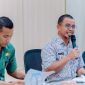 Bupati Boltara, Dr. Sirajudin Lasena bersama Wakil Bupati Boltara, Moh. Aditya Pontoh di Rakor Program Kegiatan Pemerintah Desa Tahun 2026