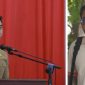 Bupati Kepulauan Sangihe, Michael Thungari dan Staf Khusus Bupati Bidang Komunikasi Publik, Dendy Abram.