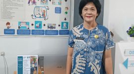 Plt Kepala Disdikbud Sangihe, Julien Manangkalangi.