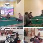 Nampak personel Polres Sangihe yang beragama Islam dan Kristen mengikut Binrohtal