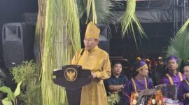 Wagub Sulut, Victor Mailangkay dipuncak HUT Sangihe ke-601 dan adat Tulude