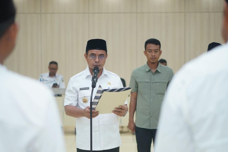 Bupati Boltara, Dr. Sirajudin Lasena saat 