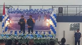 Bupati Kabupaten Kepulauan Sangihe, Michael Thungari dan Wakil Bupati Kabupaten Kepulauan Sangihe, Tendris Bulahari