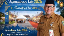 Kepala Dinas Pariwisata Boltara, Mohamad Noh Djarumia dan Ilustrasi Ramadhan Fair 2026 di LKB