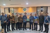 Bupati Sangihe, Michael Thungari beserta jajaran bersama Kemenhub RI