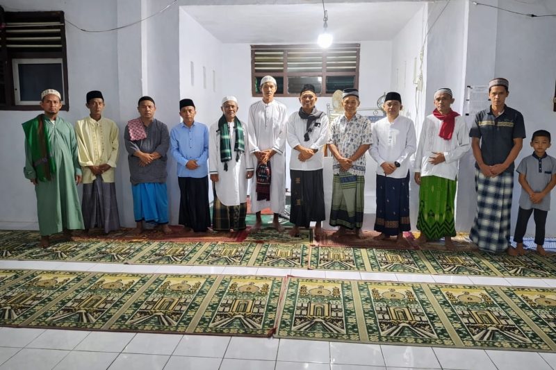 Tim VII Safari Ramadhan Panitia Hari Besar Islam (PHBI) Kecamatan Tabukan Utara melaksanakan kunjungan silaturahmi ke Masjid Al-Hidayah, Kampung Beha. 