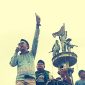 Tokoh BMR, Parindo Potabuga saat aksi damai menuntut DOB BMR