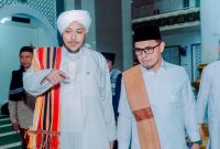 Bupati Boltara, Dr. Sirajudin Lasena dan Habib Salim bin Abdurrahman Aljufri.