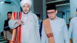 Bupati Boltara, Dr. Sirajudin Lasena dan Habib Salim bin Abdurrahman Aljufri.