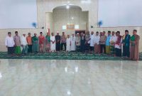 Kapolres Sangihe AKBP Abdul Kholik Bersama Jama'ah Masjid Imaduddin Bahu