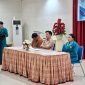 Ketua TP-PKK Sangihe Cherry Thungari Soeyoenus saat Memberikan Sambutan di momen HKG ke-54
