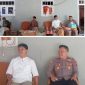 Ipda Harmen R. Kontu bersama dengan Kapitalaung (Kepala Desa) Kampung Ngalipaeng II Wahidin Salapali