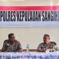 Kapolres Kepulauan Sangihe AKBP Abdul Kholik dan Wakapolres