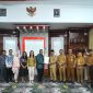 Bupati Boltara, Dr. Sirajudin Lasena beserta jajaran bersama BPK RI Perwakilan Sulut yang dipimpin oleh New Lyn Sondang
