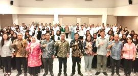 Bupati Boltara, Dr. Sirajudin Lasena bersama tamu undangan dan peserta Diklat BCKS 2026