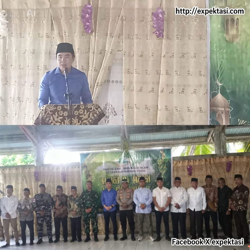 Bupati Kabupaten Kepulauan Sangiihe Michael Thungari Bersama jajaran Forkopimda