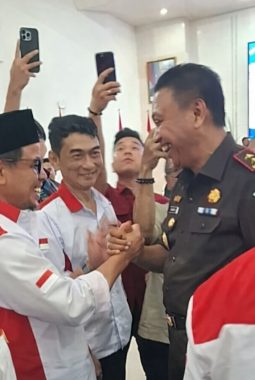 Bupati Boltara Hadiri Jaga Desa dan Pengukuhan ABPEDNAS Sulut