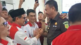 Bupati Boltara, Sirajudin Lasena bersama Kajati Sulut, Jacob Hendrik Pattipeiloh