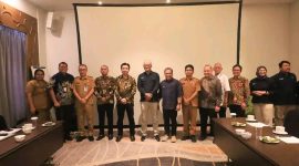 Foto Bersama Bupati Kabupaten Kepulauan Sangihe Michael Thungari dan Komdigi