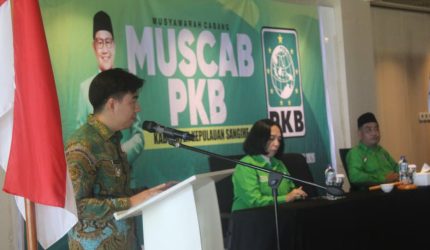 Partai Kebangkitan Bangsa (PKB) Kabupaten Kepulauan Sangihe mulai memanaskan mesin politik menghadapi Pemilu 2029. Melalui Musyawarah Cabang (Muscab) yang digelar di Tahuna Beach Hotel, Kamis (16/4/2026), partai berlambang bola dunia itu menegaskan komitmen untuk memperkuat konsolidasi internal serta struktur organisasi hingga ke akar rumput.