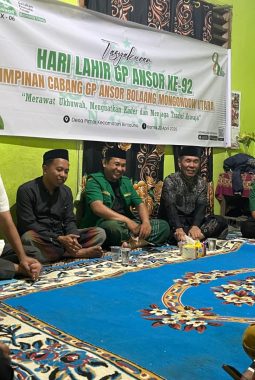 Harlah ke-92, GP Ansor Boltara Dorong Transformasi Nyata: Dari Seremonial ke Aksi Solutif untuk Umat