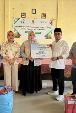 Pemkab Boltara Terima Bantuan dari Kemensos Melalui Sentra Tumou Tou Manado