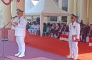 Bupati Boltara, Dr. Sirajudin Lasena bertindak sebagai Inspektur upacara dan membacakan sambutan menteri dalam negeri pada upacara peringatan hari otonomi daerah 2026