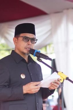 Bupati Sirajudin Lasena Pimpin Upacara Hardiknas 2026 di Boltara