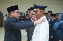Bupati Boltara, Dr. Sirajudin Lasena lantik 97 Pejabat Manajerial dan Non Manajerial di lingkungan Pemerintah termasuk Camat Bintauna, Arif Djahala