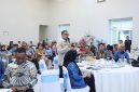 Bupati Boltara Dr. Sirajudin Lasena turut memberikan pandangan pada rakor KPK RI 