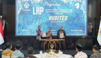 Pemerintah Daerah Kabupaten Bolaang Mongondow Utara (Boltara) kembali menorehkan prestasi membanggakan dengan meraih opini Wajar Tanpa Pengecualian (WTP) dari Badan Pemeriksa Keuangan (BPK) RI Perwakilan Sulawesi Utara atas Laporan Keuangan Pemerintah Daerah Tahun Anggaran 2025.