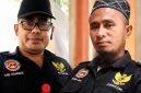 Ketua JPKP DPD Sangihe, Berty Ferdinan Patras dan H.M Kepala Divisi Sosial Kemanusiaan JPKP DPC Tabukan Utara