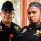 Ketua JPKP DPD Sangihe, Berty Ferdinan Patras dan H.M Kepala Divisi Sosial Kemanusiaan JPKP DPC Tabukan Utara