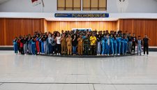 Panitia seleksi dari Kesbangpol Boltara, unsur TNI-Polri, Dinas Kesehatan dan seluruh peserta Paskibraka. 