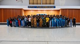 Panitia seleksi dari Kesbangpol Boltara, unsur TNI-Polri, Dinas Kesehatan dan seluruh peserta Paskibraka. 