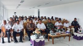 Wakil Bupati Kabupaten Kepulauan Sangihe Tendris Bulahari di Dampingi Jajaran Forkopimda