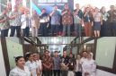 Bupati Kepulauan Sangihe
Michael Thungari bersama Wakil Bupati Sangihe Tendris Bulahari dan Dirut RSUD Liun Kendage Tahuna dr. Polideng Dalawir