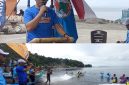 Sekretaris Daerah Kabupaten Kepulauan Sangihe Harry Wolf Melepas Peserta Lomba Boat Race Championship