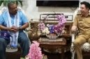 Bupati Kabupaten Kepulauan Sangihe Michael Thungari dan Mr Cesar