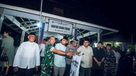 Wakil Bupati Kepulauan Sangihe Tendris Bulahari Lepas Pawai Takbir Kelililng Idul Adha 1447 H