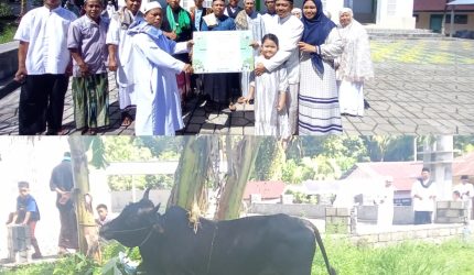 Anggota DPRD Kabupaten Kepulauan Sangihe dari Fraksi Partai Perindo, Jais Salele, S.Kom kembali menunjukkan komitmen nyata dan kepedulian sosialnya kepada masyarakat pada momentum Hari Raya Idul Adha 1447 Hijriah.