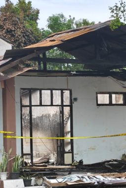 Dugaan Penyebab Kebakaran Kantor DPTSP Boltara Masih Didalami Polisi