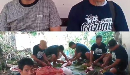Panitia Qurban Masjid Imaduddin Kampung Bahu sukses melaksanakan penyembelihan hewan qurban dalam rangka Hari Raya Iduladha 1447 Hijriah. Kegiatan tersebut berlangsung khidmat dan tertib