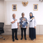 Kepala Dinas Kesehatan Boltara, Sofian Mokoginta (tengah) dan jajaran Direktorat Jenderal Kesehatan Primer dan Komunitas (Kesprimkom) Kementerian Kesehatan RI.